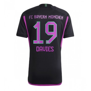 Bayern Munich Alphonso Davies #19 Gostujuci Dres 2023-24 Kratak Rukavima